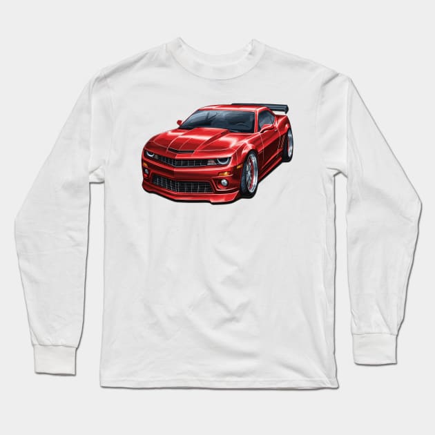 2001 Camaro SS Long Sleeve T-Shirt by remixer2020